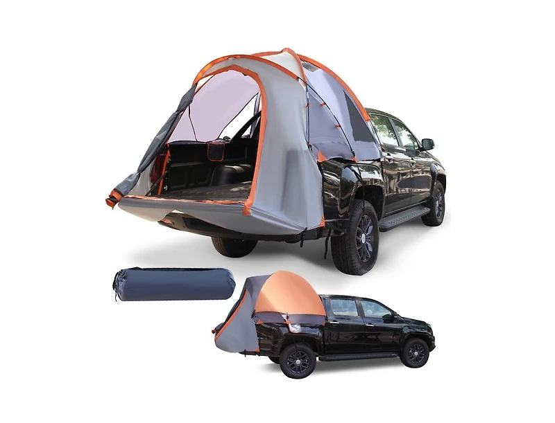 Lucky One 2 Person Portable Pickup Truck Tent with Carry Bag, Waterproof Camping Tent