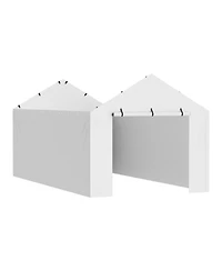 Sugift 10 x 20 ft Carport Replacement Canopy Cover Waterproof Uv Protected