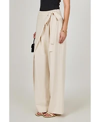 endless rose Women's Strap Tie Wrapped Pants