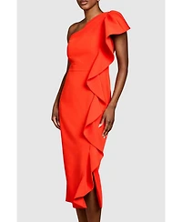 Coast Women's One Shoulder Pencil Midi Dress