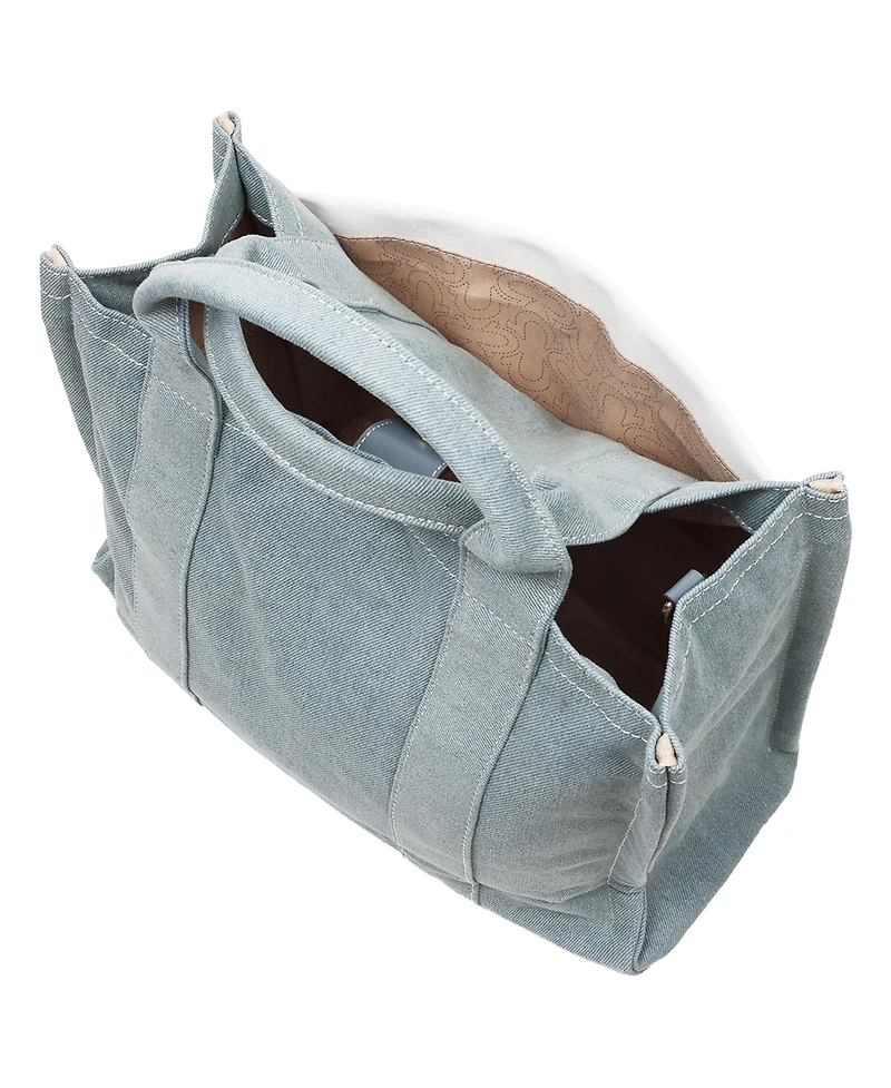 True Religion Ace Mega Pocket Buddha Tote - Denim World Tour Bag