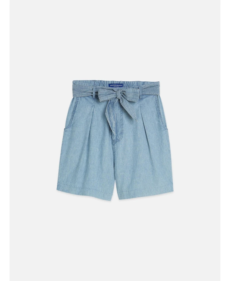 Scotch & Soda Women's and Lightweight Indigo Shorts