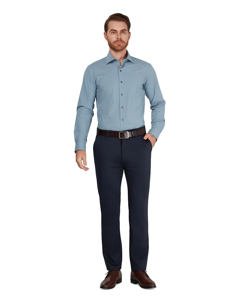 Alfani Men's Diamond Spot Slim-Fit Shirt, Macy's Exclusive