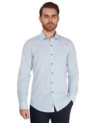 Alfani Men's Collared Slim-Fit Shirt, Macy's Exclusive