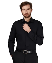 Alfani Men's Slim-Fit Spread-Collar Shirt, Macy's Exclusive