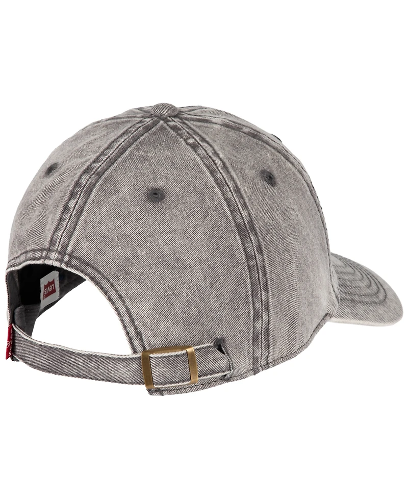 Levi's Men's Snow Washed Batwing Logo Baseball Hat
