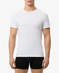 Lacoste Men's 5-Pack Slim Fit Crewneck Undershirts