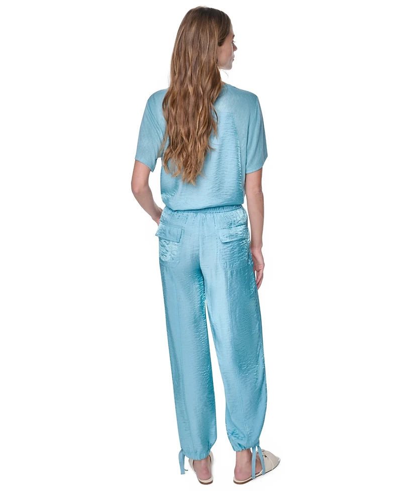 Dkny Women's Twinkle Tie-Leg Pants