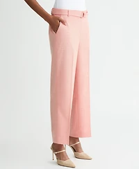 Kasper Women's Belted Pull-On Pants