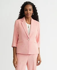 Kasper Women's 3/4-Sleeve-Cuffed Blazer
