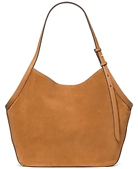 kate spade new york Deco Tulip Large Suede Tote Bag