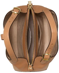 Kate Spade New York Deco Small Pebbled Leather Crossbody Tote Bag