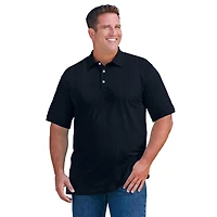 KingSize Big & Tall Ribbed Polo