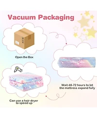 Gouun Tri-Fold Kids Sleeping Pad with Glow-in-the-Dark Cover