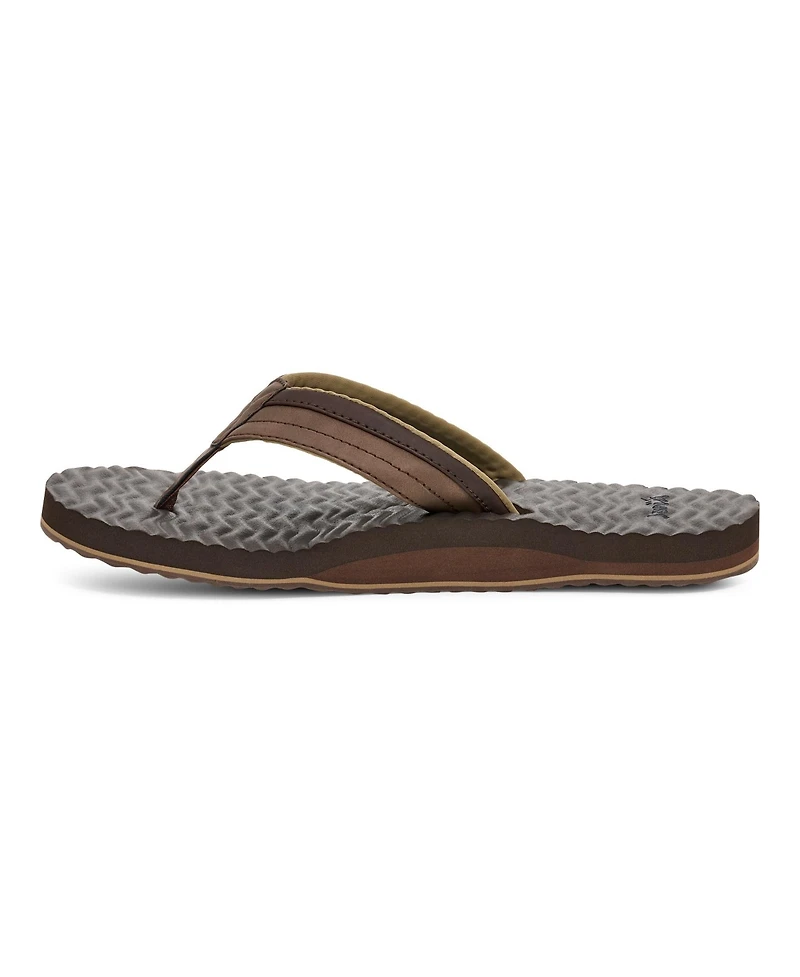 Sanuk Men's Ziggy Plush Sandals