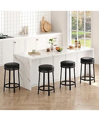 gaomon Swivel Bar Stools Set of 4