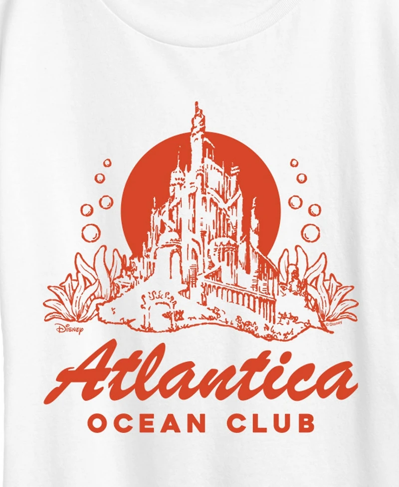 Hybrid Apparel Plus Disney Princess Atlantica Ocean Club Short-Sleeve Graphic T-Shirt