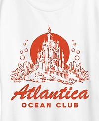 Hybrid Apparel Plus Disney Princess Atlantica Ocean Club Short-Sleeve Graphic T-Shirt