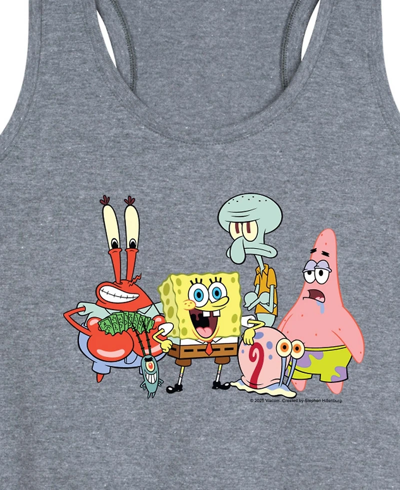 Hybrid Apparel Plus SpongeBob Square Pants Tank Top