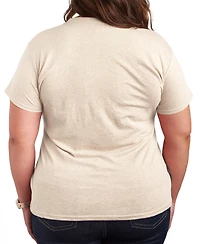 Hybrid Apparel Plus Peanuts Hard Work Short-Sleeve Graphic T-Shirt