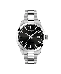 Tissot Men's Round Silver Stainless Steel Watch 38mm