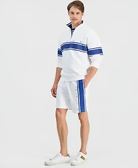 Hugo by Boss Men's Demsizip Quarter-Zip Sweatshirt