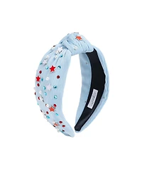 Sweet Wink Little and Big Girls Usa Stars Gemstone Headband