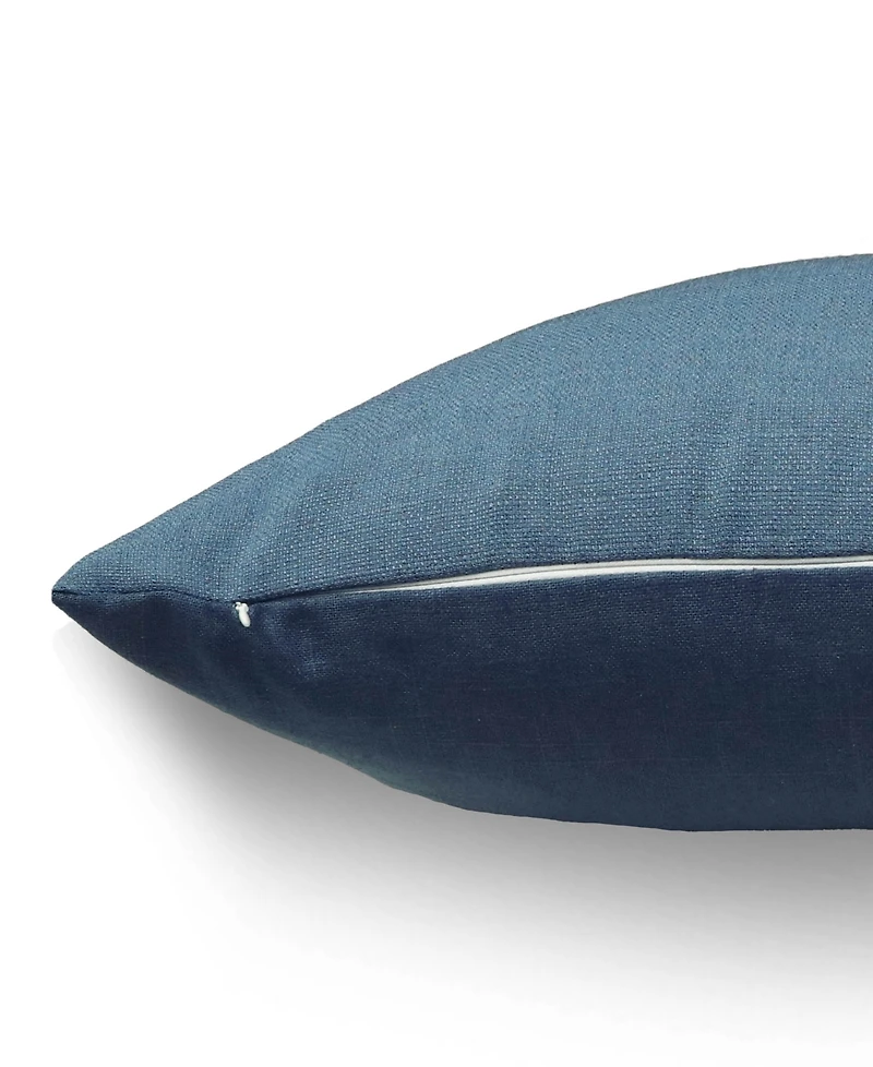 Hallmart Collectibles Ramie Linen Decorative Pillow, 22" x