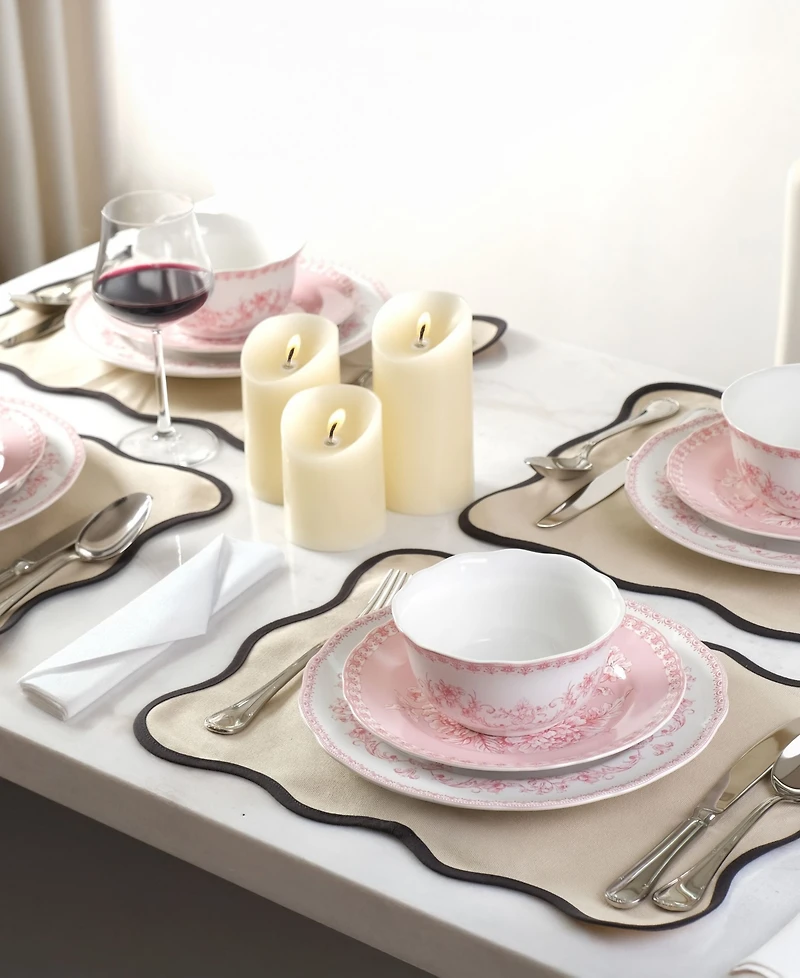 222 Fifth Genevieve 12-Pc. Dinnerware Set, Service for 4