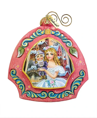 G.DeBrekht Hand Painted Nutcracker Scenic Ornament