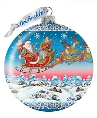 G.DeBrekht Limited Edition Oversized Up-Up Away Ball Glass Ornament