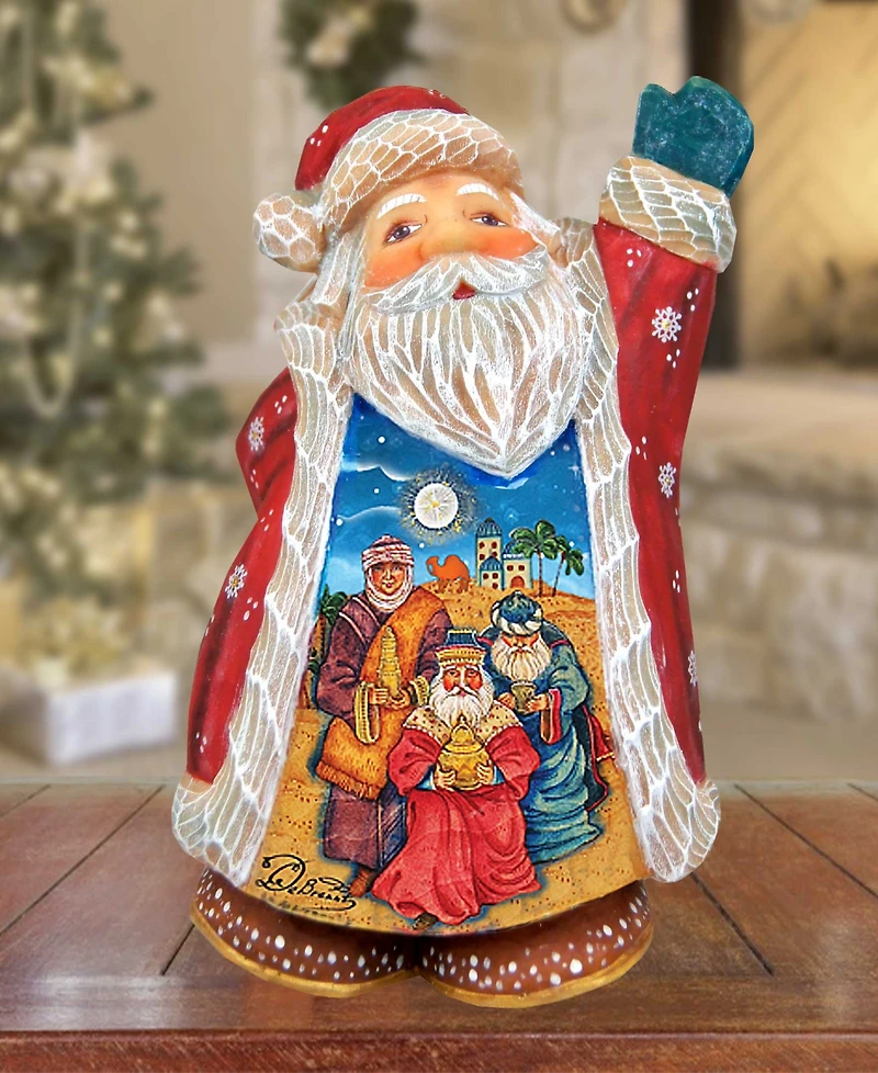 G.DeBrekht Three Kings Santa Figurine