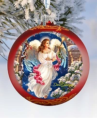 G.DeBrekht Angel In The Arch Glass Ornament
