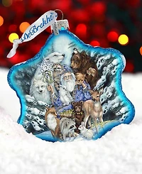 G.DeBrekht Gather In Peace Father Winter Holiday Ornament