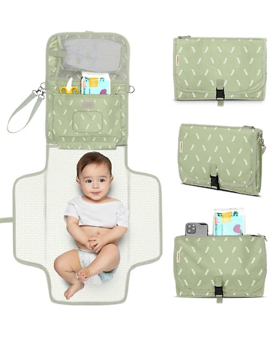 KeaBabies Ezee Diaper Changing Pad, Portable Mat, Waterproof Foldable Pad