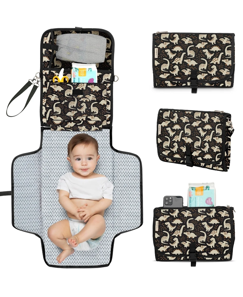 KeaBabies Ezee Diaper Changing Pad, Portable Mat, Waterproof Foldable Pad
