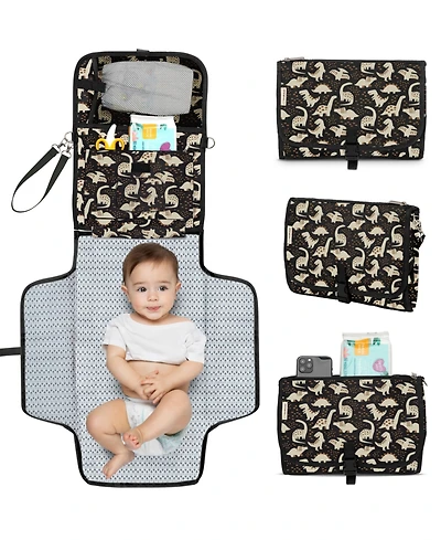 KeaBabies Ezee Diaper Changing Pad, Portable Mat, Waterproof Foldable Pad