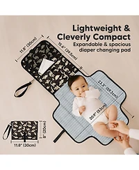 KeaBabies Ezee Diaper Changing Pad, Portable Mat, Waterproof Foldable Pad