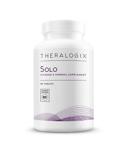 Theralogix Solo Daily Multivitamin for Men Without Iron