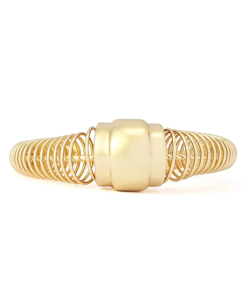 Robert Lee Morris Soho Gold Coiled Cuff Bracelet