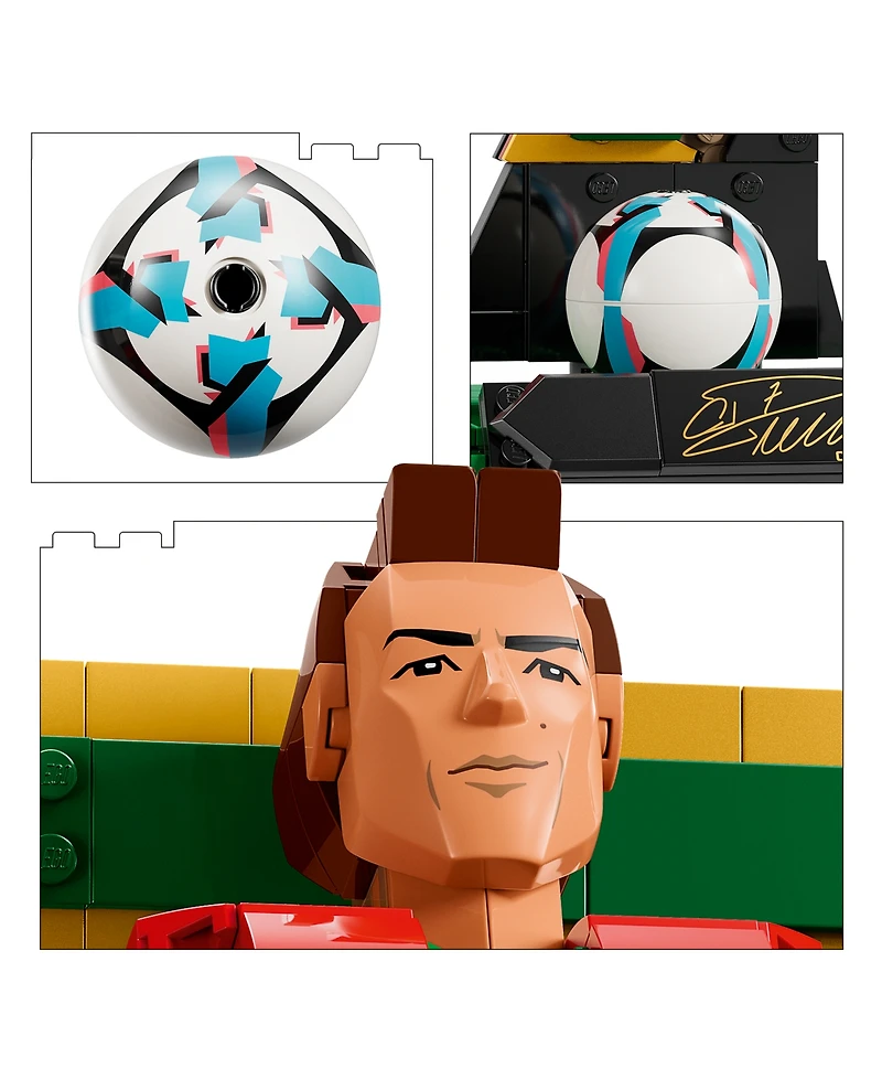 Lego Editions Cristiano Ronaldo Soccer Legend 43016, 854 Pieces
