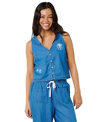 Rip Curl Women's Catalina Island Cropped Vest Top