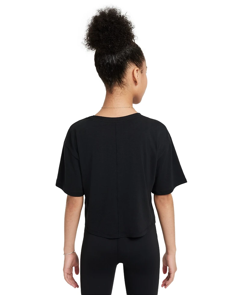 Nike Girls' 7-16 One Relaxed Dri-Fit Short-Sleeve T-Shirt