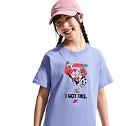 Nike Girls' 7-16 Sportswear Short-Sleeve T-Shirt