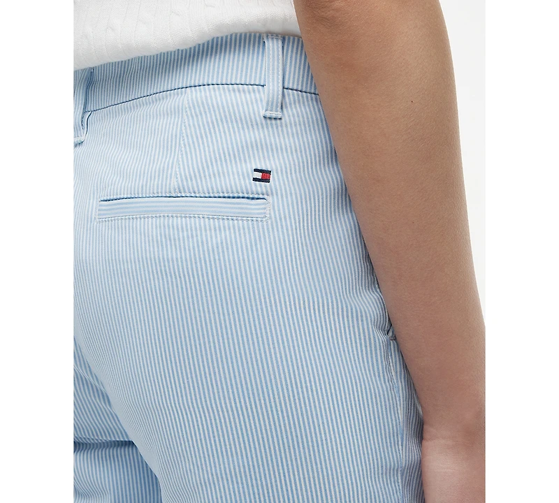 Tommy Hilfiger Women's Twill-Slim Chino Pants