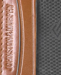 Johnston & Murphy Men's Perforated Edge Weekender Card Wallet