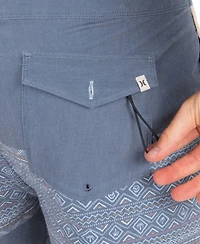 Hurley Men's Printed Drawcord Swim Shorts