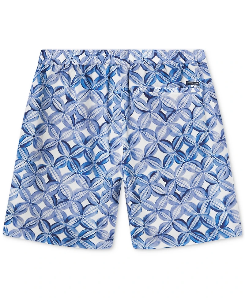 Scotch & Soda Men's Regular-Fit Printed Shorts