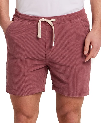 Weatherproof Vintage Men's Regular-Fit 6" Corduroy Cabana Shorts