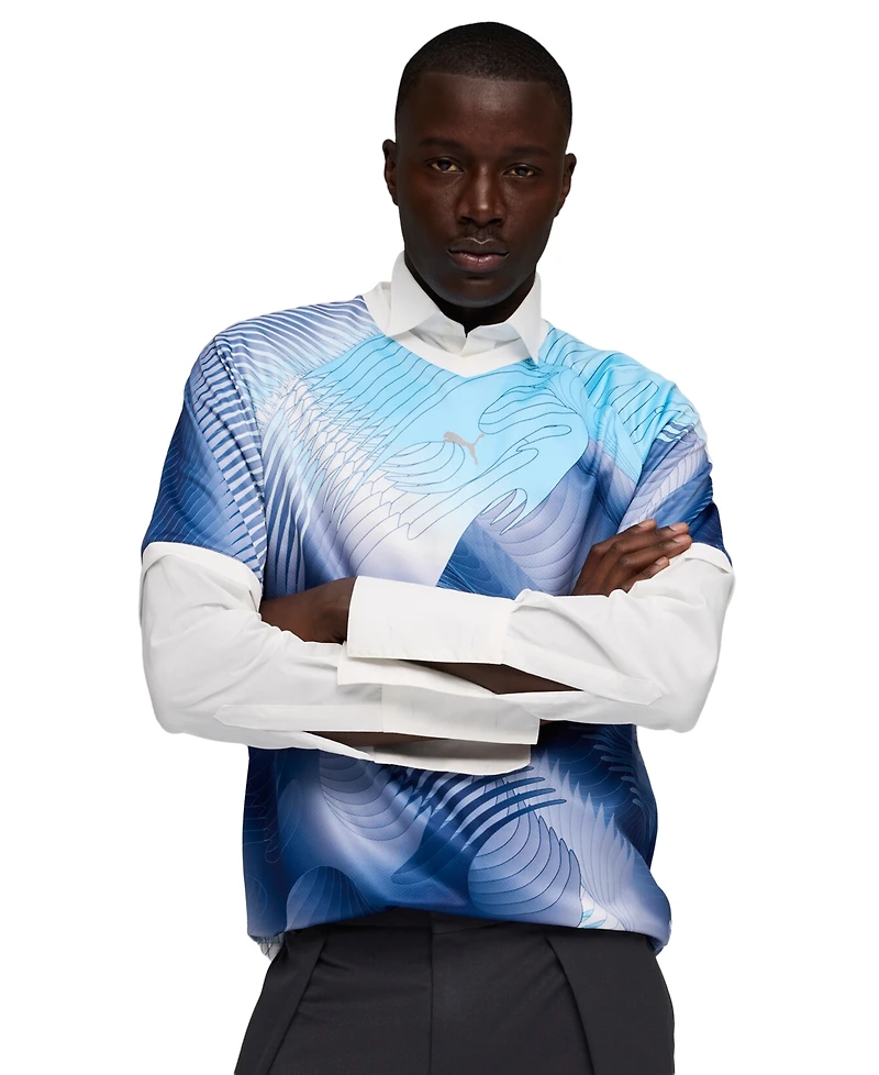 Puma Men's Printed Crewneck Jersey T-shirts